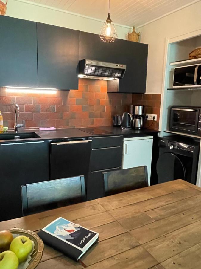 Residence Bois Du Bouchet, Appartement Vue Montagne, Calme, Parking Gratuit, Proche Centre Chamonix Exterior photo