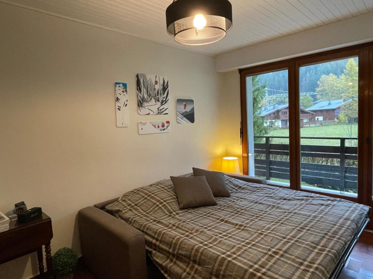 Residence Bois Du Bouchet, Appartement Vue Montagne, Calme, Parking Gratuit, Proche Centre Chamonix Exterior photo