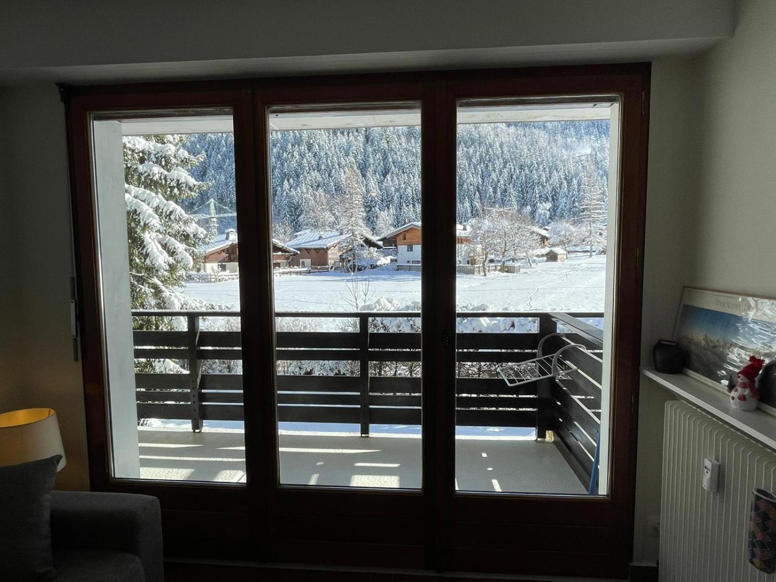 Residence Bois Du Bouchet, Appartement Vue Montagne, Calme, Parking Gratuit, Proche Centre Chamonix Exterior photo